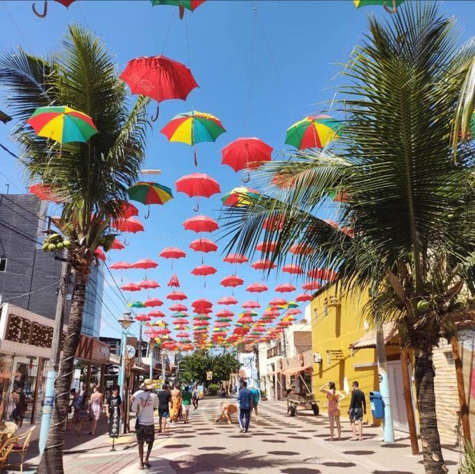 Flat Confortavel E Completo A Poucos Passos Da Praia Em Porto De Galinhas Rua Das Sombrinhas Exterior photo